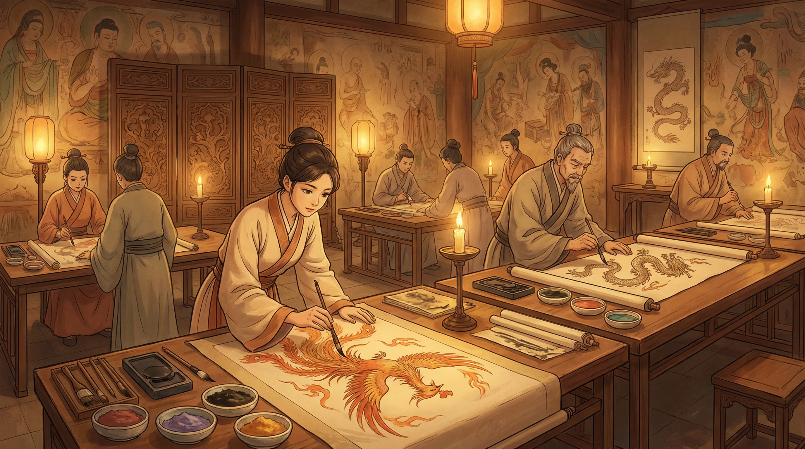 画师入驻 - 唐人社美国十次导航 国风动漫画师